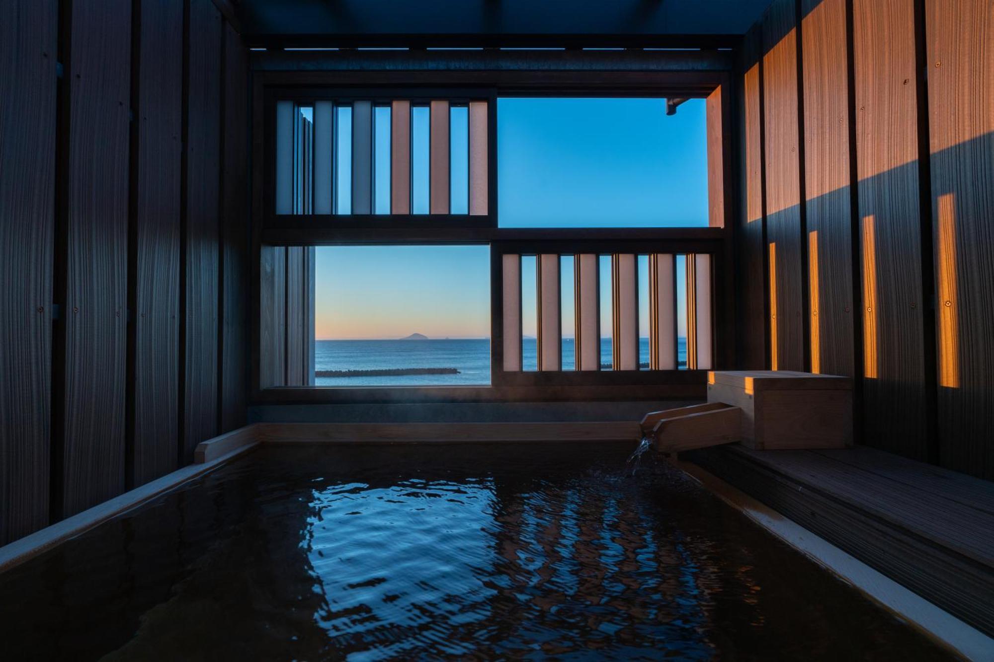 Hotel Isoaruki No Yuyado Ushiogumo -6 Years Or Older- Kawazu Exteriér fotografie
